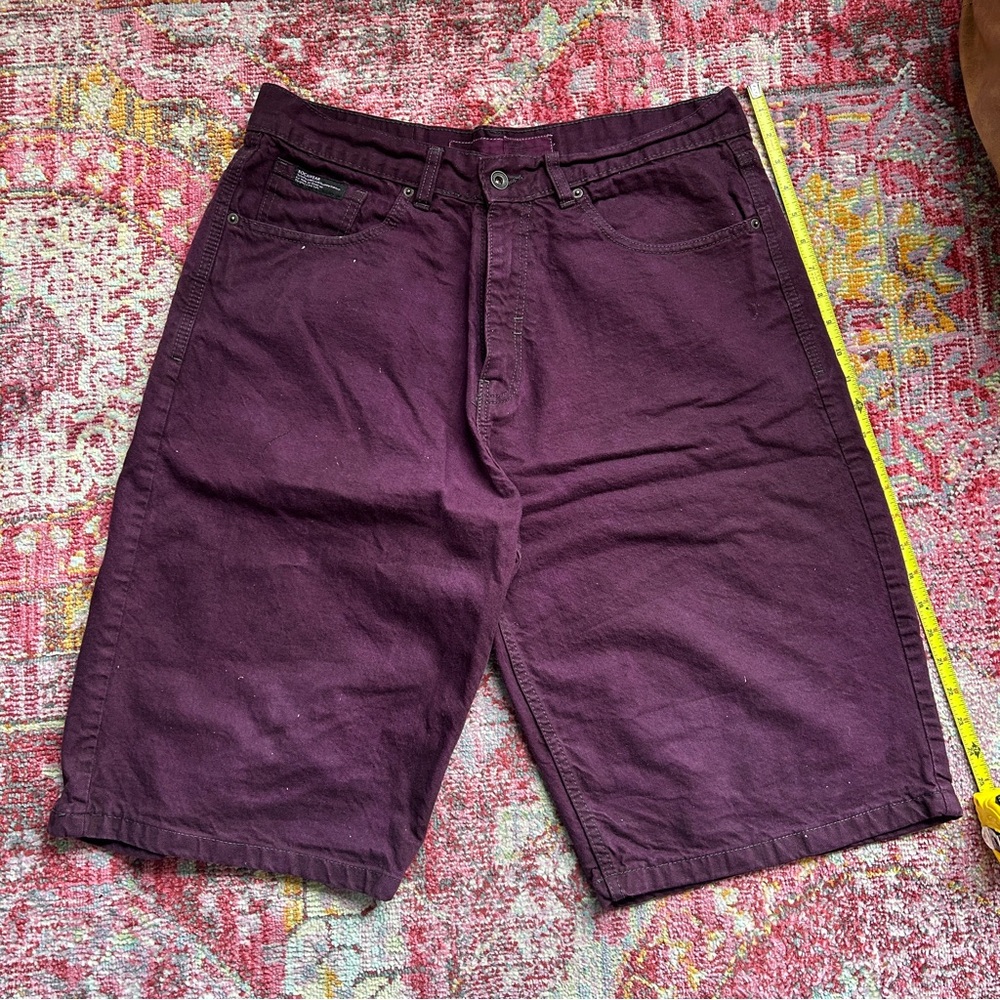 Men's Purple Denim Shorts/Jorts